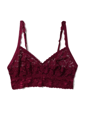V-Neck Retro Bralette - Sugar Plum