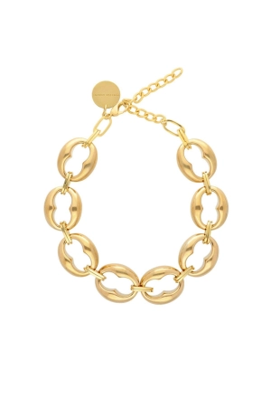 Vanessa Baroni Turtle Necklace - Gold