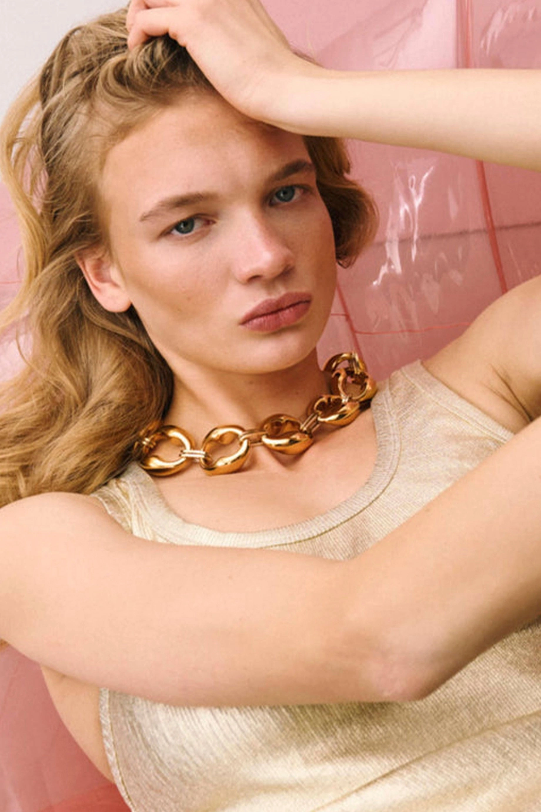 Vanessa Baroni Turtle Necklace - Gold