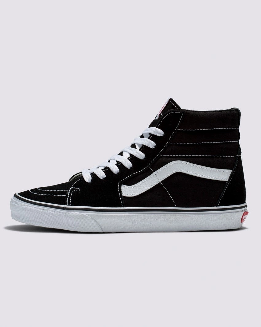 Vans Unisex SK8-Hi Black/Black/White