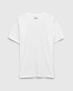 Vintage Knit T-Shirt in White
