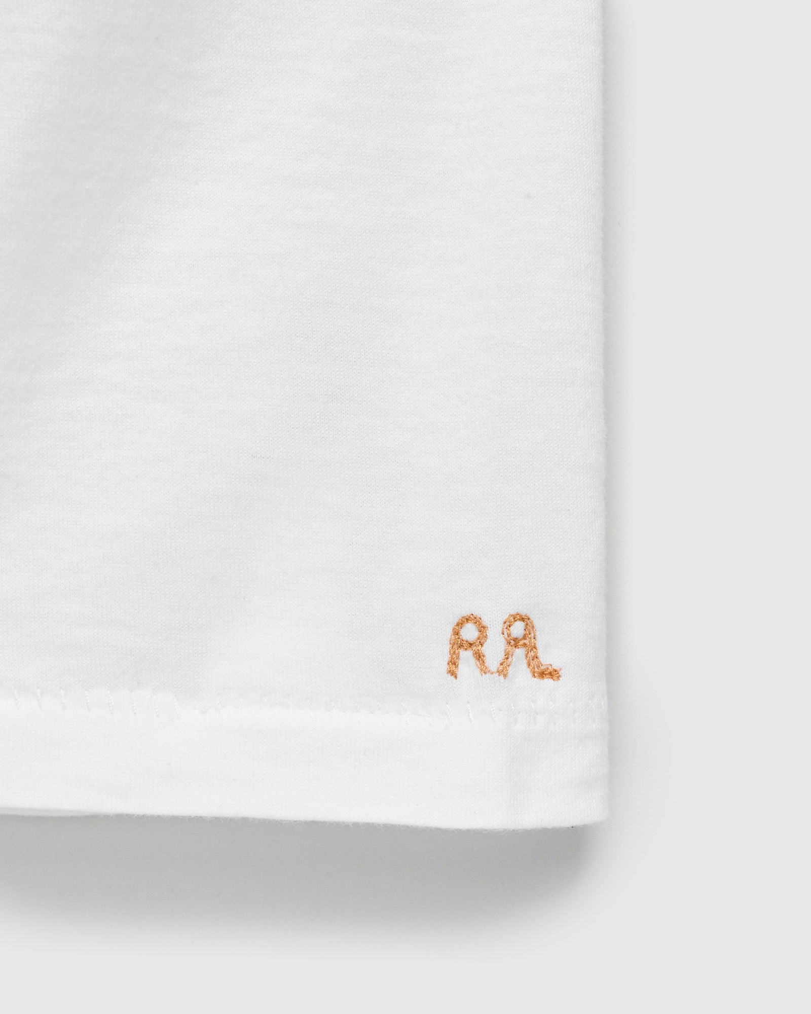Vintage Knit T-Shirt in White