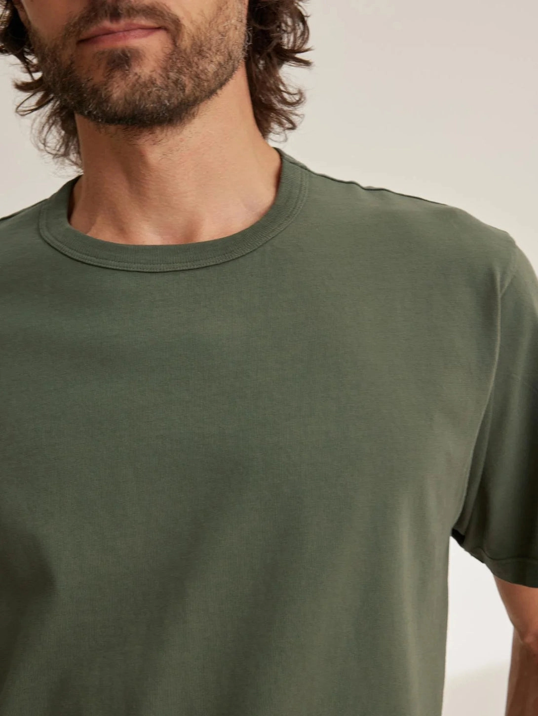 Wells Midweight Tee - Willow