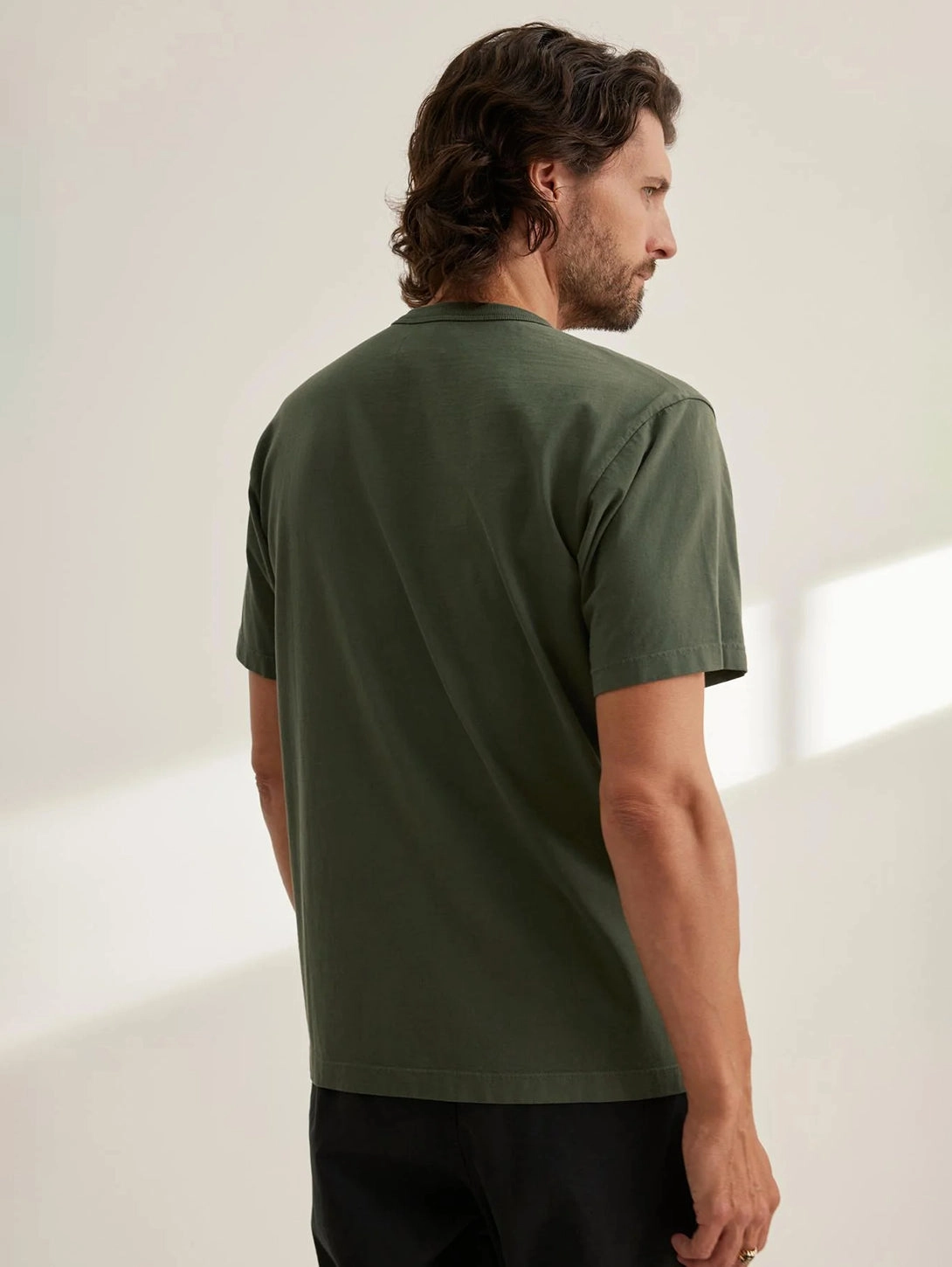 Wells Midweight Tee - Willow