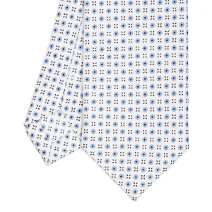WHITE SARTORIAL 7 CM SILK TIE