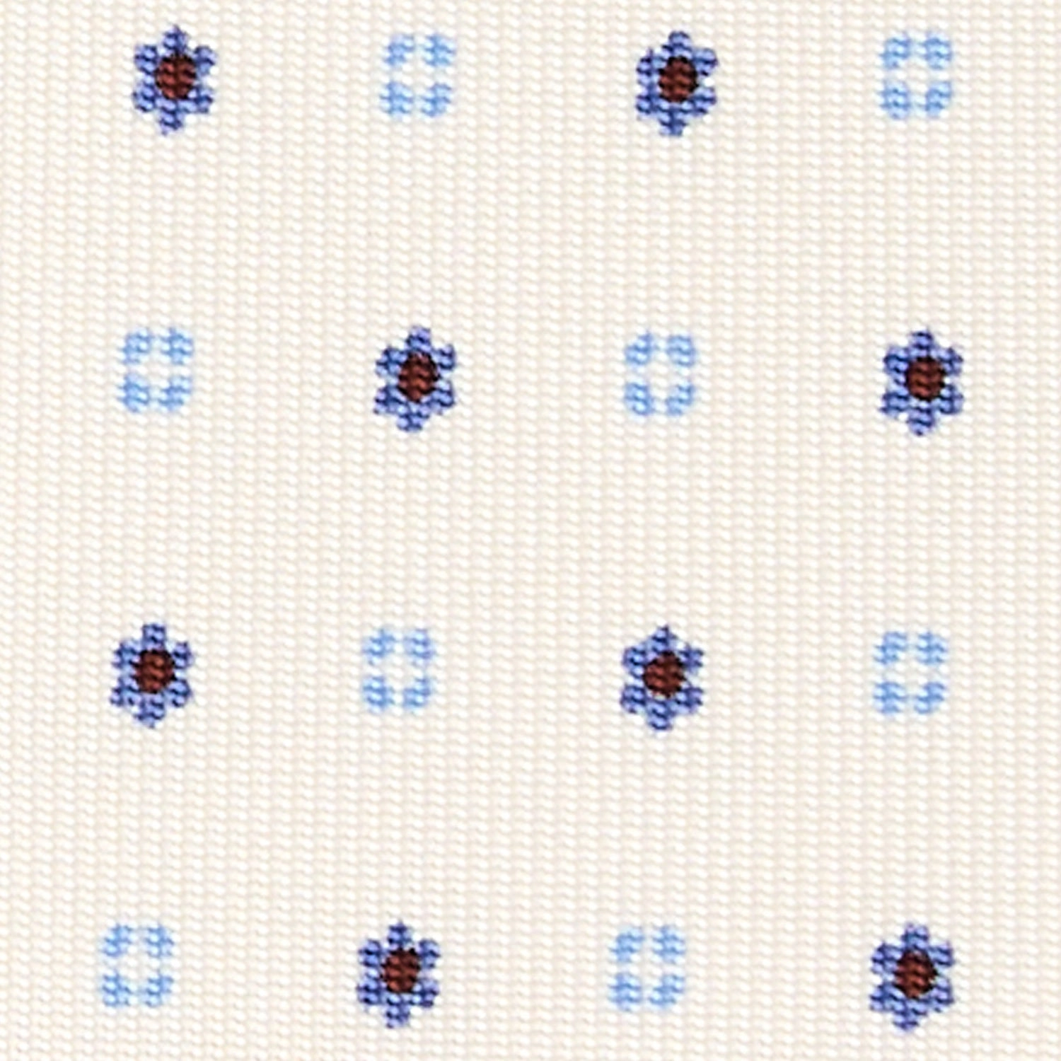WHITE SARTORIAL 7 CM SILK TIE