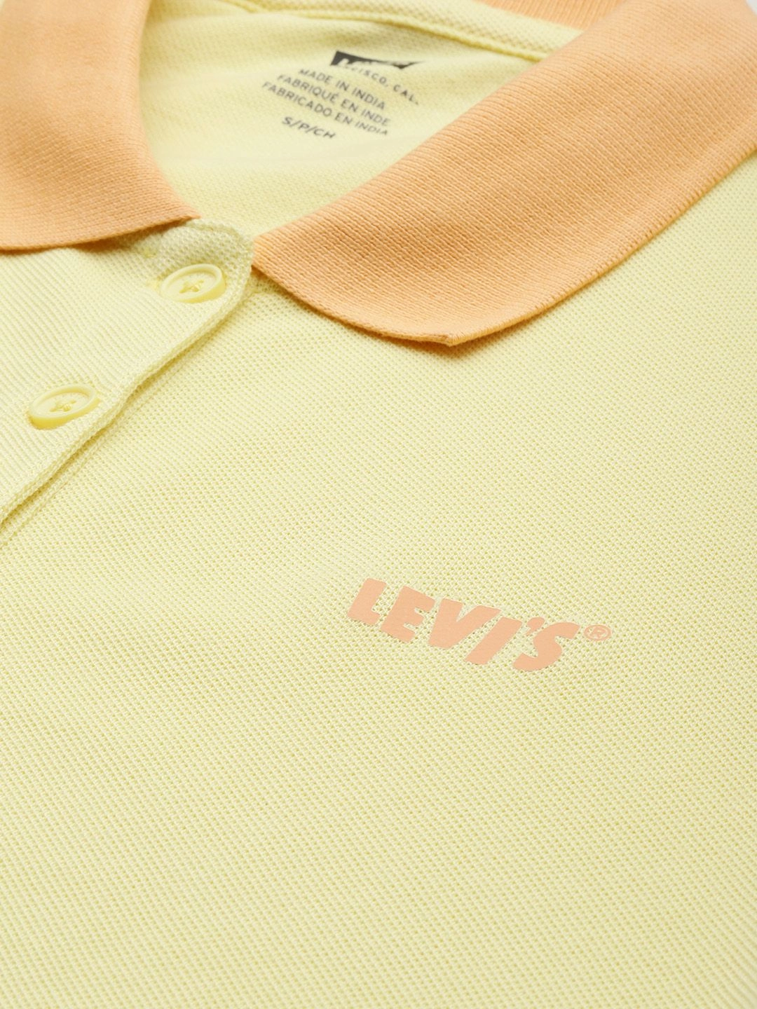 Women's Solid Polo T-shirt
