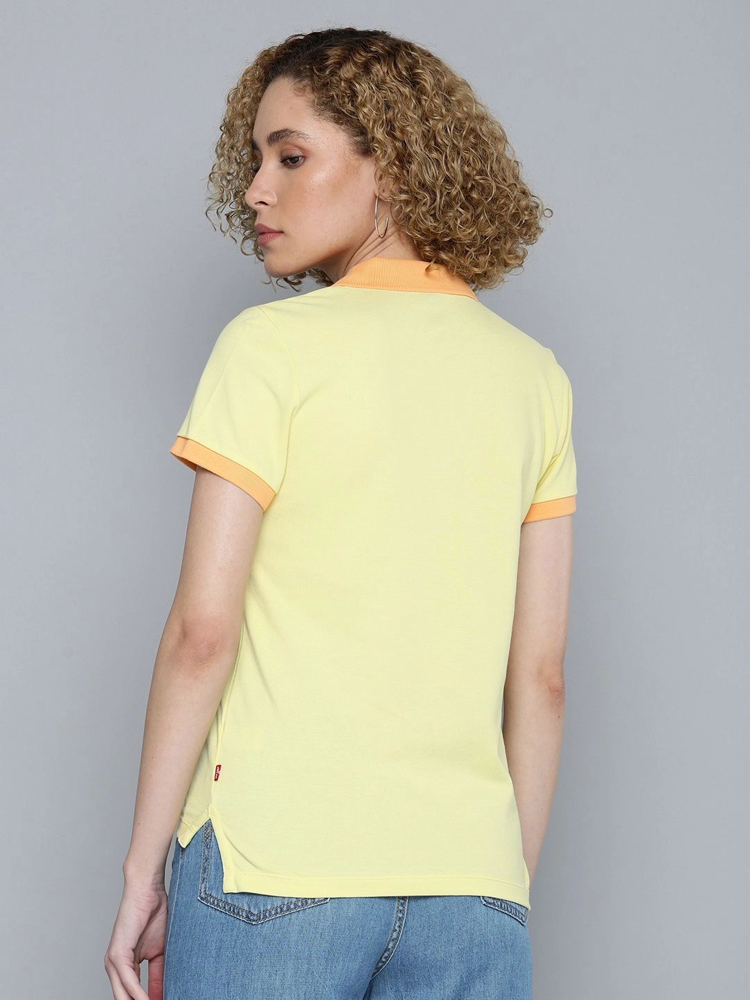 Women's Solid Polo T-shirt