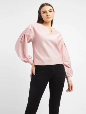 Women's Solid Regular Fit Top