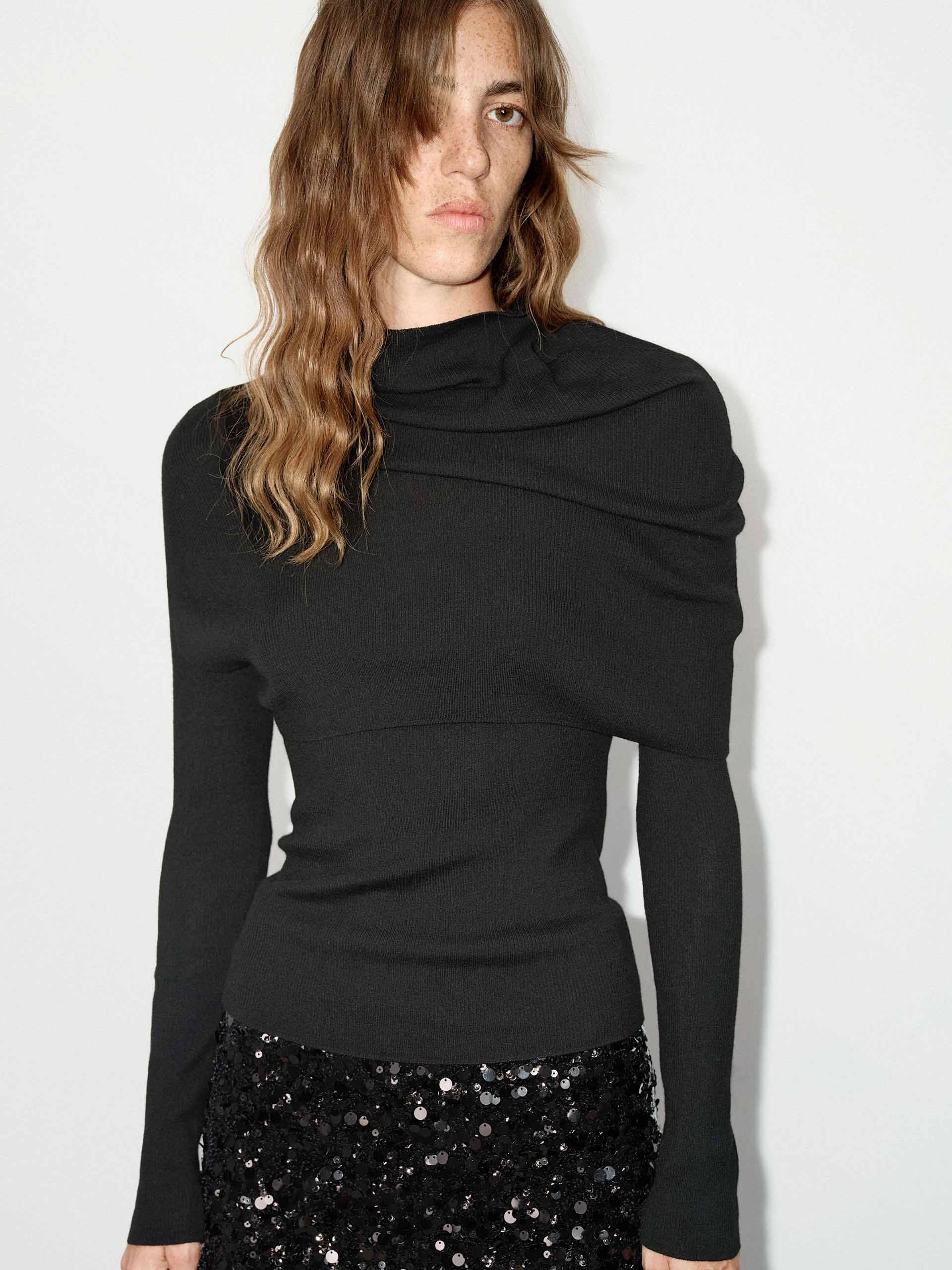 Wool Knitted Top Set
