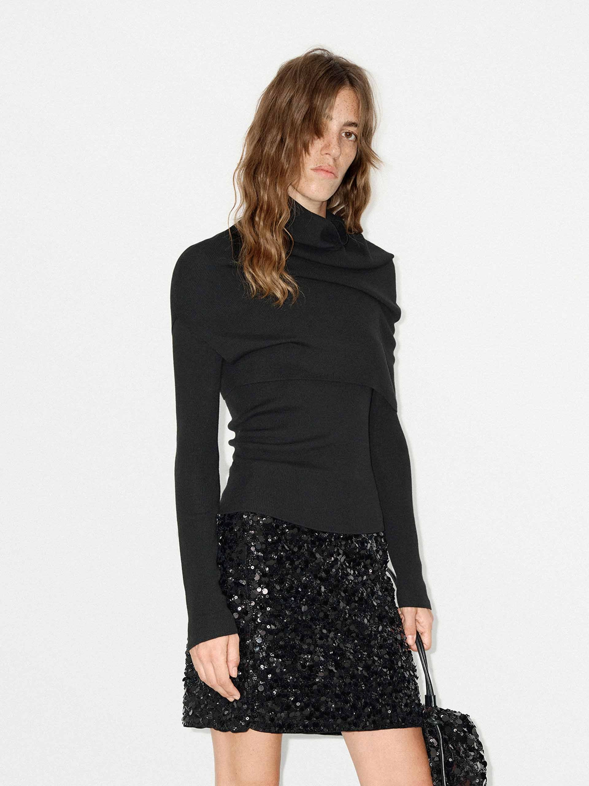 Wool Knitted Top Set