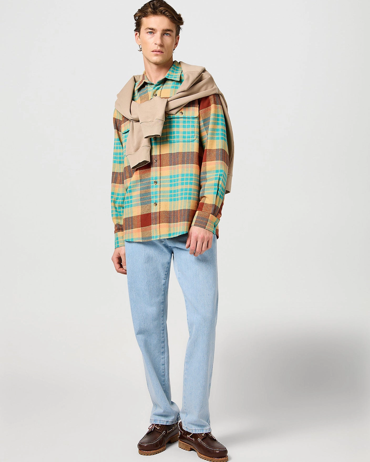 Wrangler L/S Utility Shirt - Latigo Bay