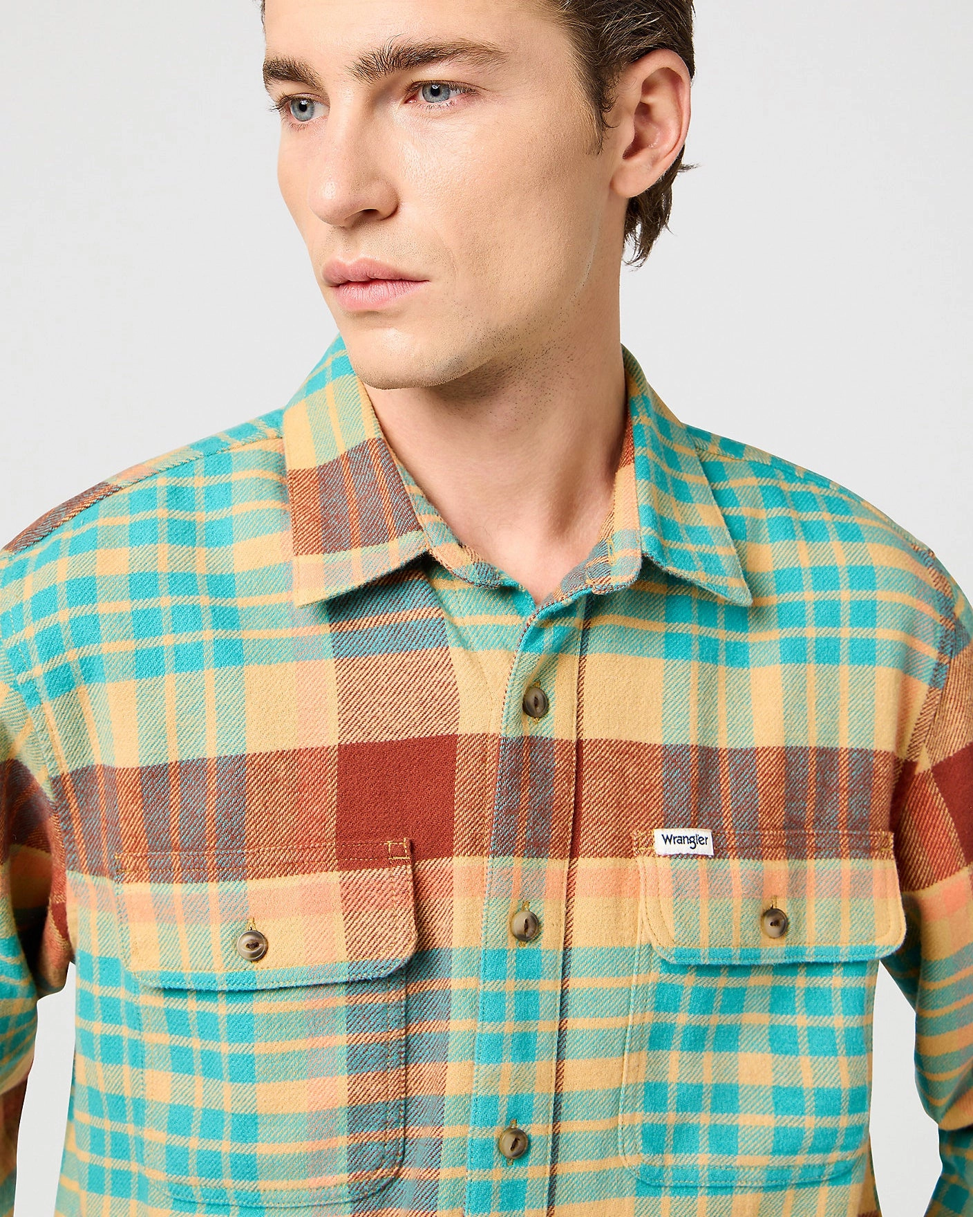 Wrangler L/S Utility Shirt - Latigo Bay