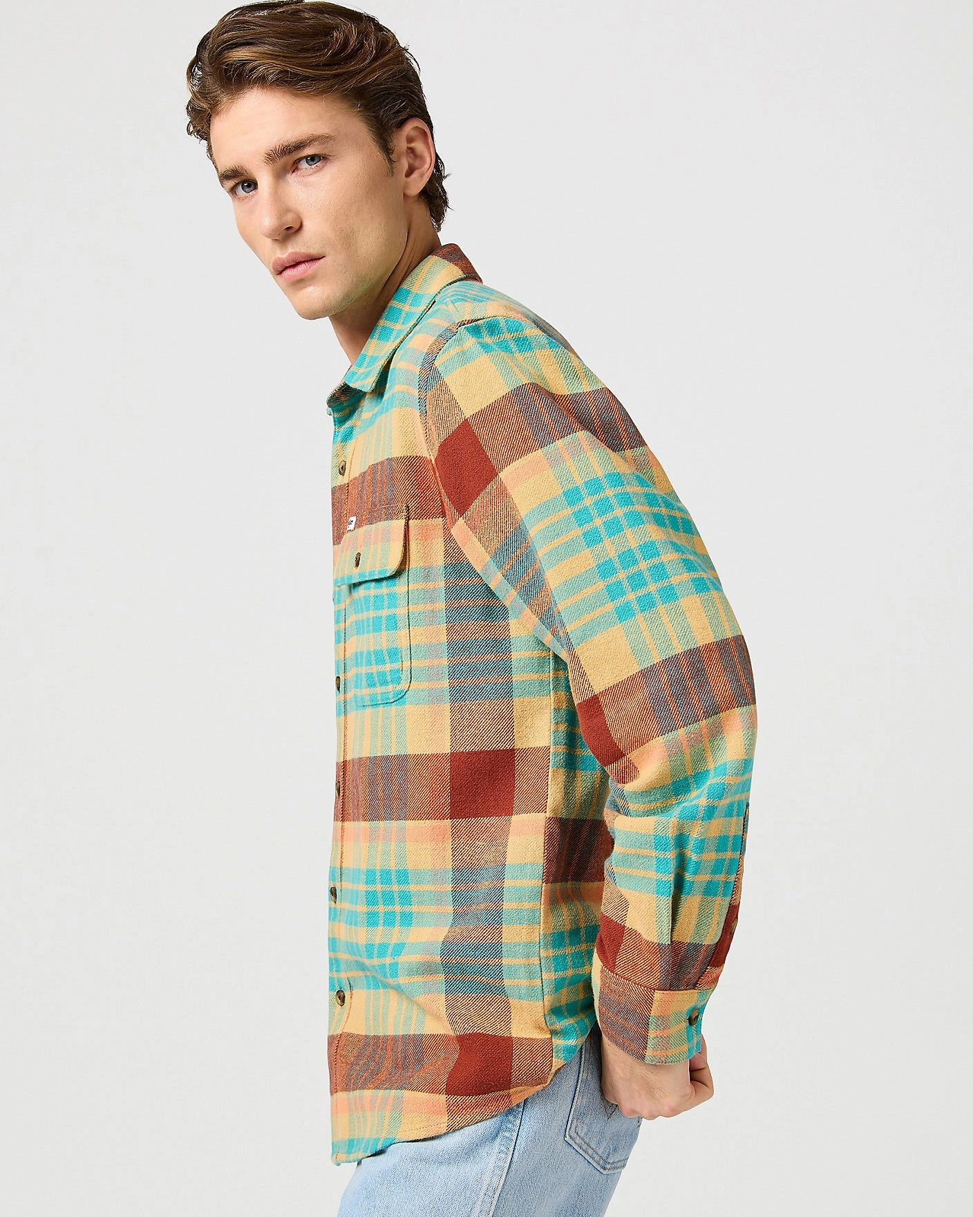 Wrangler L/S Utility Shirt - Latigo Bay