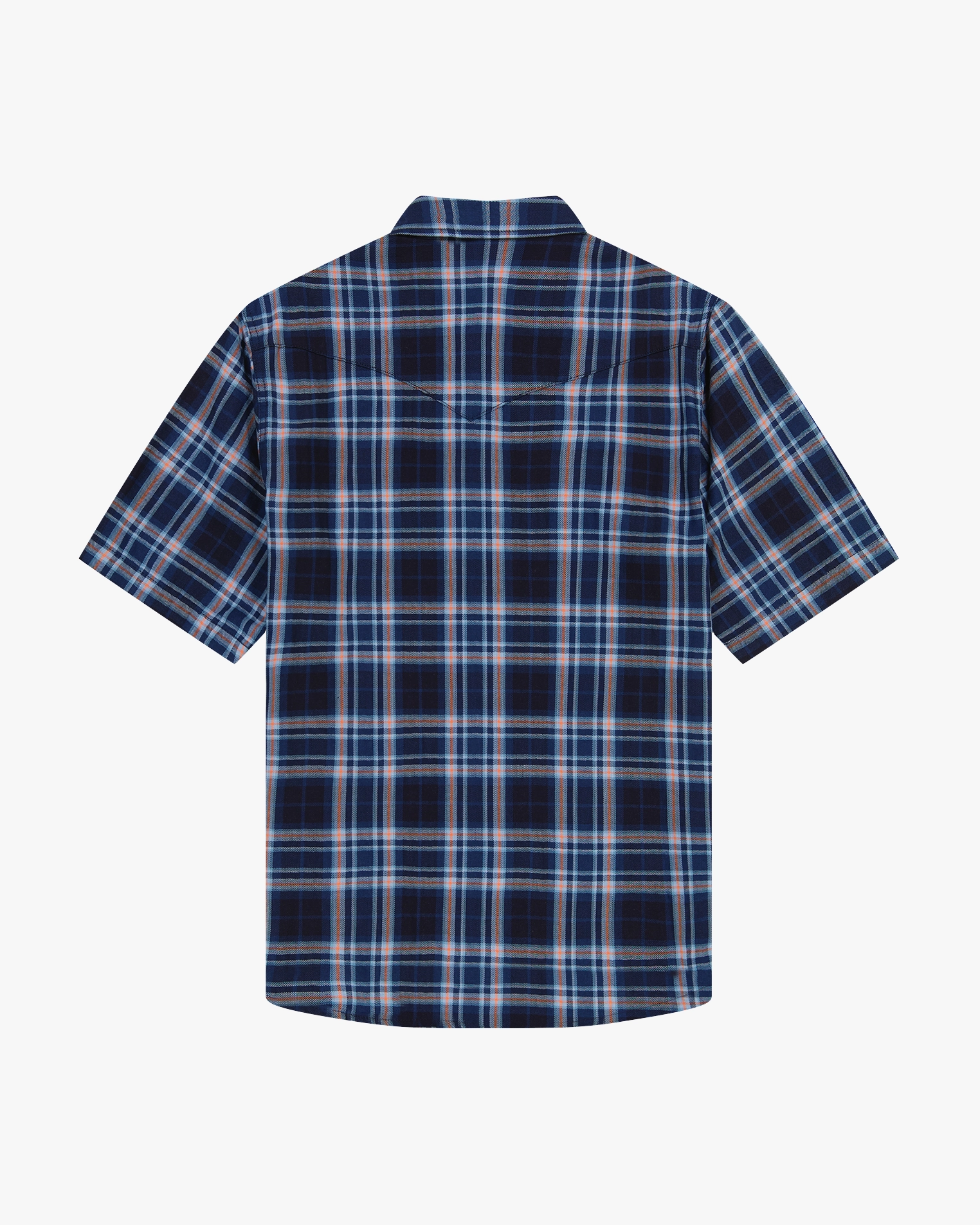 Wrangler S/S Western Shirt - Flamingo Indigo